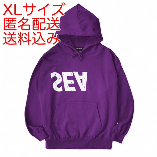 GOD SELECTION XXX WIND AND SEA PURPLE XL メンズのトップス(パーカー)の商品写真