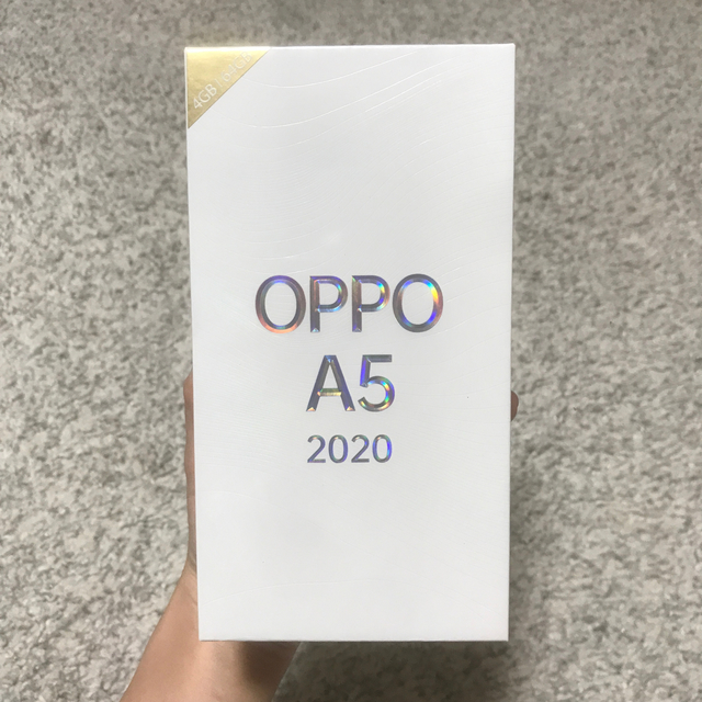 OPPO A5 2020 新品未使用　ブルー