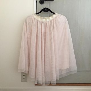 エイチアンドエム(H&M)の【春夏にぴったり】ふわチュールスカート(ひざ丈スカート)