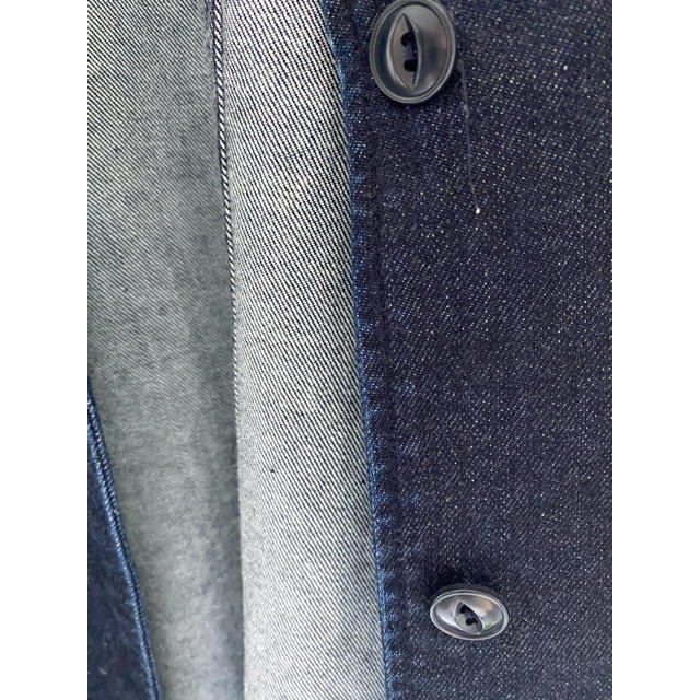 MUJI (無印良品)(ムジルシリョウヒン)のデニムコート レディースのジャケット/アウター(ロングコート)の商品写真
