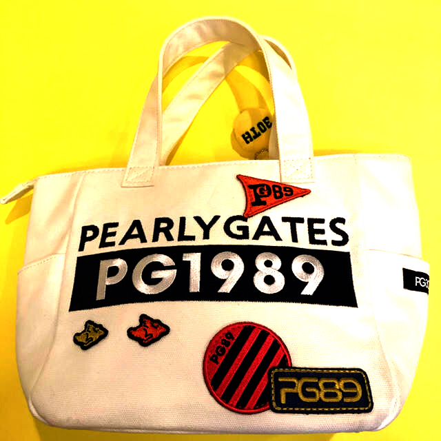 PEARLY GATES - PEARLY GATESゴルフ用ラウンドトートバッグの通販 by バニー's shop｜パーリーゲイツならラクマ