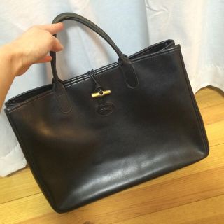 LONGCHAMP - ロンシャン レザー トートバッグの通販 by jam's shop ...