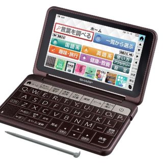 シャープ(SHARP)の送料無料！シャープ カラー電子辞書 SHARP　PW-AA1-T 新品(その他)