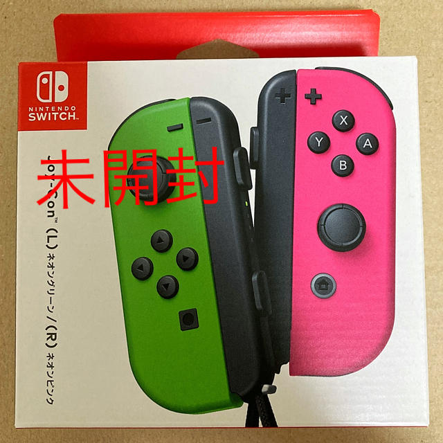 未開封】任天堂 Joy-Con (L)ネオングリーン/(R)ネオンピンク - その他