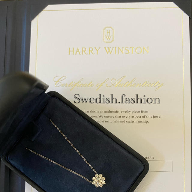完成品 HARRY WINSTON - 2020年購入◆ほぼ新品◆ハリーウィンストン・サンフラワーペンダントネックレス◆ ネックレス
