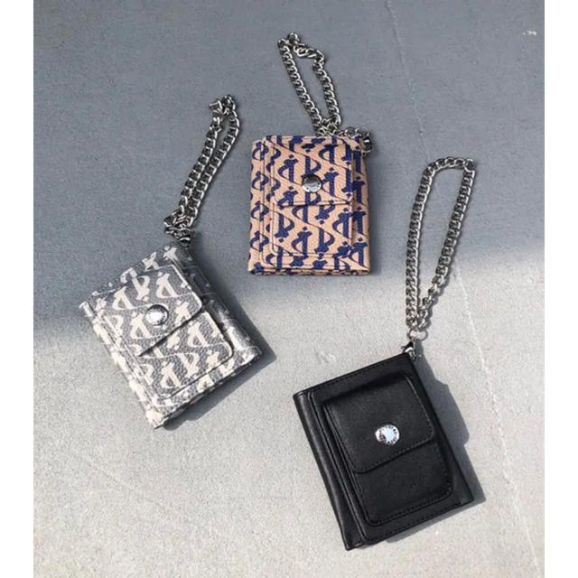 juemi Sanskrit Trifold Wallet メンズのファッション小物(折り財布)の商品写真