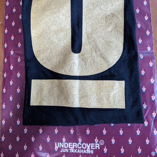 UNDERCOVER(アンダーカバー)のUNDERCOVERゴールドラメTシャツアンダーカバー メンズのトップス(Tシャツ/カットソー(半袖/袖なし))の商品写真