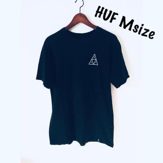 ハフ(HUF)のHUF バックプリント ビッグロゴT ブラック M サーフ wtw tcss(Tシャツ/カットソー(半袖/袖なし))