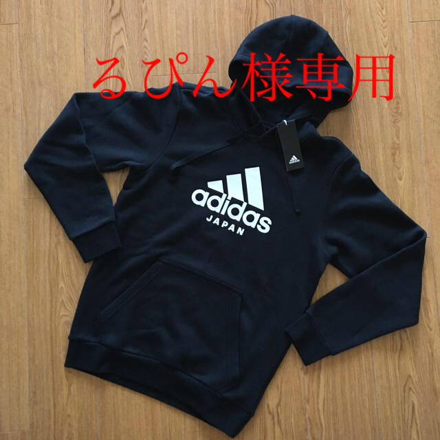 Adidas 新品 タグ付き Lサイズ Adidas アディダス パーカー ブラック フーディの通販 By Tee S Shop アディダス ならラクマ