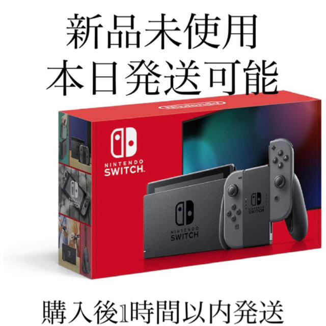 switch  ニンテンドースイッチ本体グレー