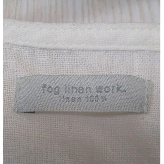 fog linen work(フォグリネンワーク)のfog linen work☆クリオ トップ☆ブラウス☆ノースリーブ☆あっこたん レディースのトップス(シャツ/ブラウス(半袖/袖なし))の商品写真