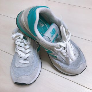 ニューバランス(New Balance)の★ねこのあおちゃん様専用 ニューバランス スニーカー 515 薄グレー 22cm(スニーカー)