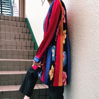 ロキエ(Lochie)の80s vintage Jeanne marc ジャケット(ノーカラージャケット)