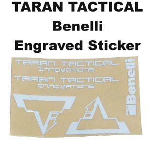 TARAN TACTICAL Benelli 刻印 メタルステッカー 1318r(カスタムパーツ)