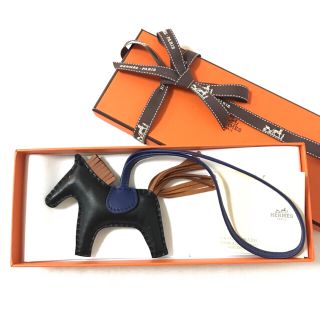 エルメス(Hermes)の新品 HERMES ロデオ PM ブラック  (チャーム)