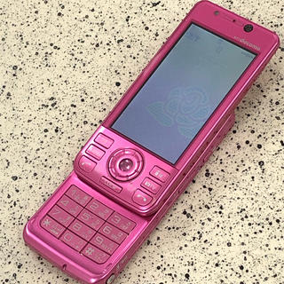 パナソニック(Panasonic)のガラケー パナソニック P-02A P02A ピンク(携帯電話本体)