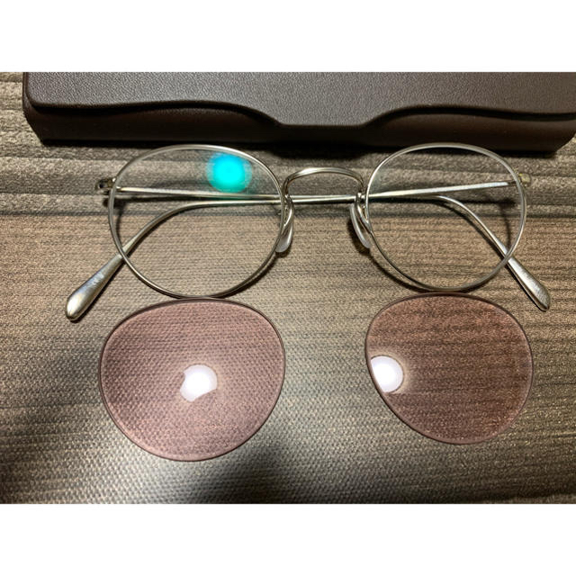 おか様専用　オリバーピープルズ メガネ サングラス ピンクレンズ メンズのファッション小物(サングラス/メガネ)の商品写真