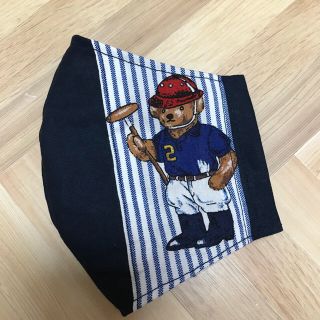 ポロラルフローレン(POLO RALPH LAUREN)のラルフローレン　ネイビー　立体インナーマスク(その他)