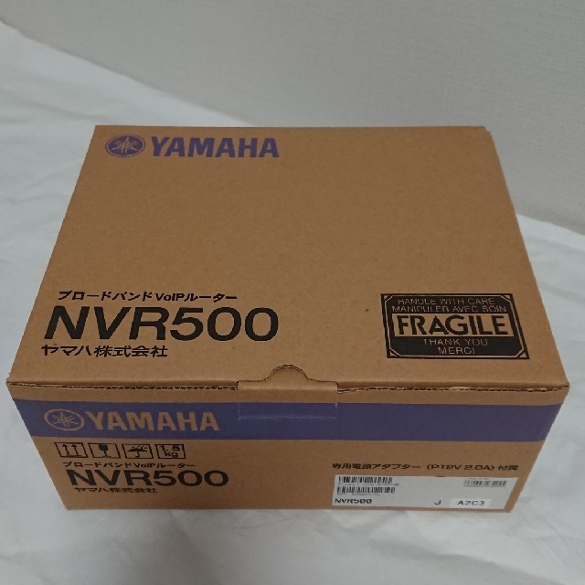 ヤマハ(ヤマハ)の新品未使用 YAMAHA NVR500 スマホ/家電/カメラのPC/タブレット(PC周辺機器)の商品写真