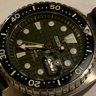 セイコー(SEIKO)のセイコーダイバー　SBDY051 カーキ　タートル used(腕時計(アナログ))