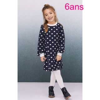 プチバトー(PETIT BATEAU)のプチバトー　新品タグ付きワンピース　6ans/116cm(ワンピース)