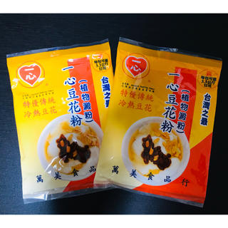 台湾　一心豆花粉 2袋(菓子/デザート)