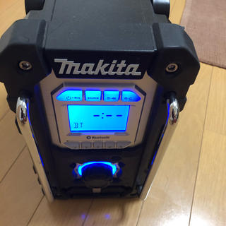 マキタ(Makita)の中古 マキタ 充電式ラジオ MR108 黒 (ラジオ)