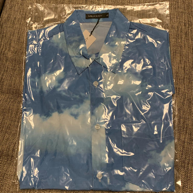 MILKBOY CLOUDY LONG SHIRTS BLUE SKYトップス