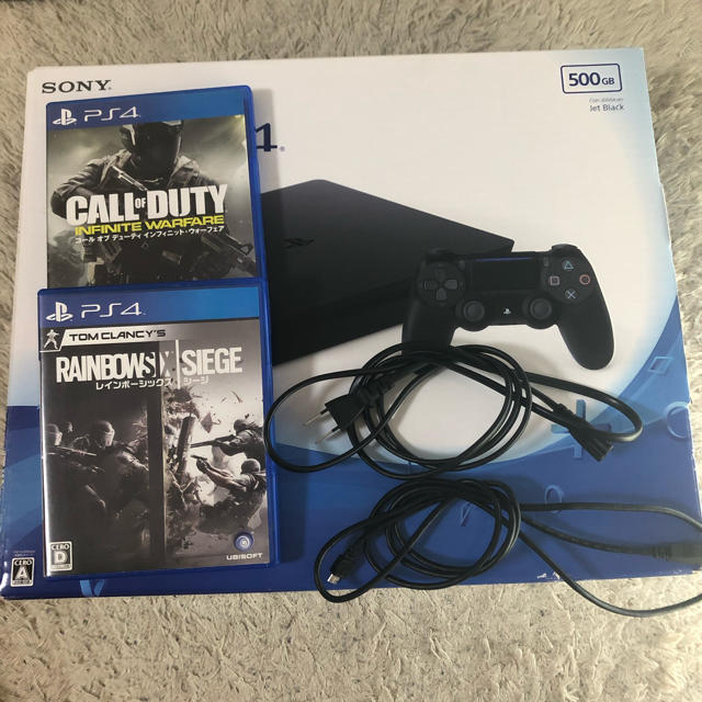 PS4本体＋レインボーシックスシージ＋FPSフリーク＋COD