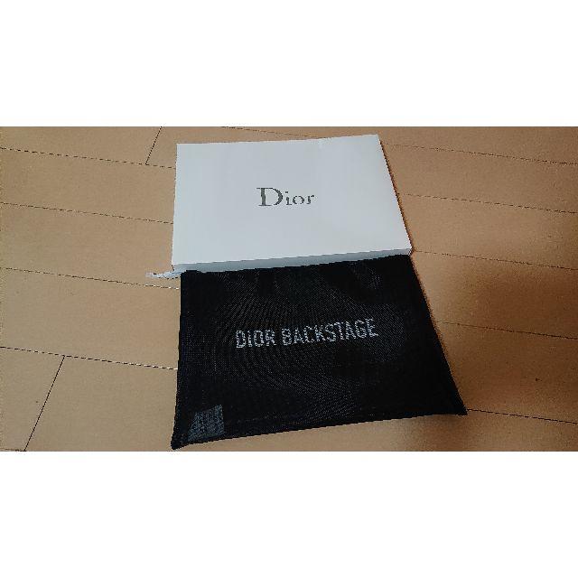 Dior(ディオール)の新品 Dior ディオール バックステージ ノベルティ ポーチ コスメ/美容のコスメ/美容 その他(その他)の商品写真