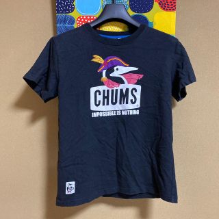 チャムス(CHUMS)のチャムス　Tシャツ　黒(Tシャツ(半袖/袖なし))