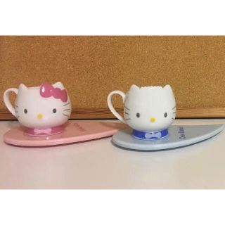 サンリオ(サンリオ)の♡キティ&ダニエル♡ エスプレッソカップ&ソーサー(グラス/カップ)