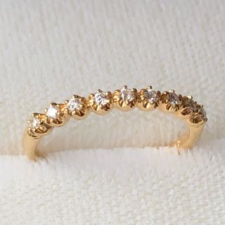 スタージュエリー(STAR JEWELRY)の専用　スタージュエリー✨9号✨K18YG×ダイヤモンド0.12ct✨リング(リング(指輪))