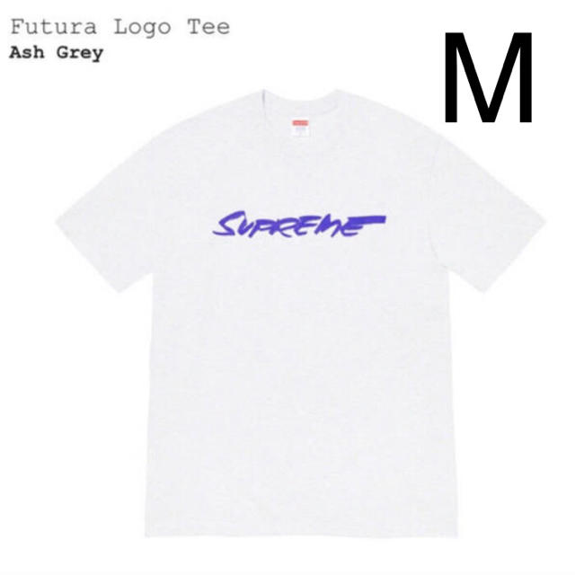 SUPREME FUTURA LOGO TEE ASH GREY - Tシャツ/カットソー(半袖/袖なし)