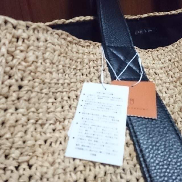 LUDLOW(ラドロー)の【希少】LUDLOW（ラドロー）UA別注 RAFFIA TOTE メンズのバッグ(トートバッグ)の商品写真