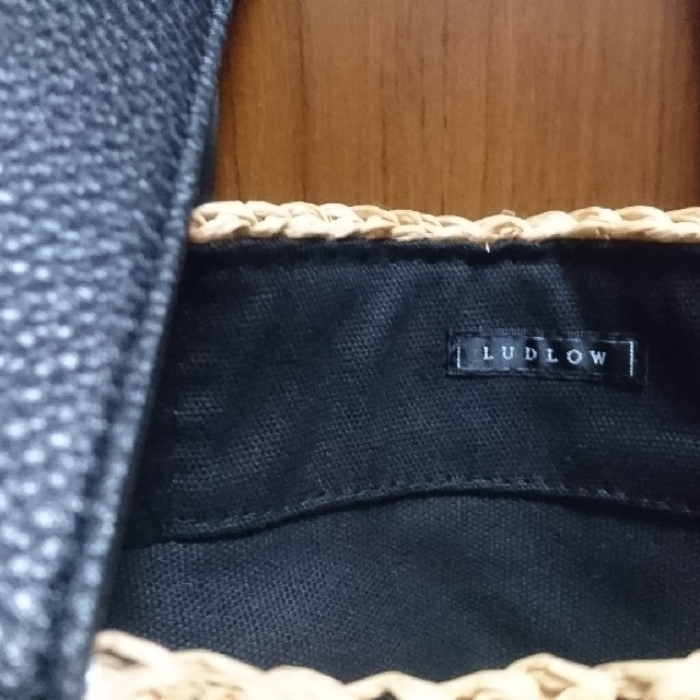 【希少】LUDLOW（ラドロー）UA別注 RAFFIA TOTE