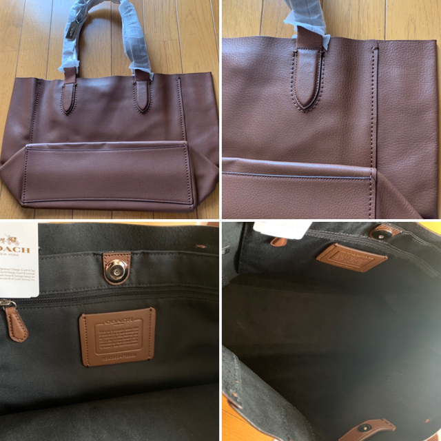 【クーポン祭】【新品♡届きたて】【coachダービートートバッグ ブラウン』のサムネイル