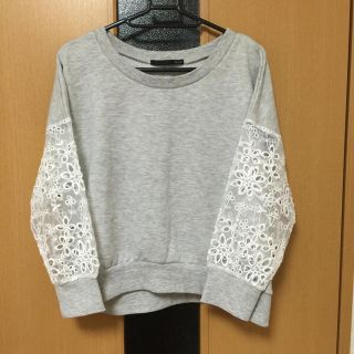 ヘザー(heather)のスウェット×シースルー(パーカー)