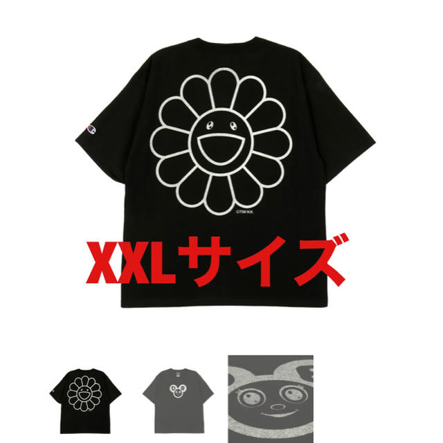 Tシャツ/カットソー(半袖/袖なし)dob & flower tee XXL 村上隆　Tシャツ
