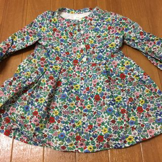 ベビーギャップ(babyGAP)のbaby GAP 花柄ワンピース(ワンピース)