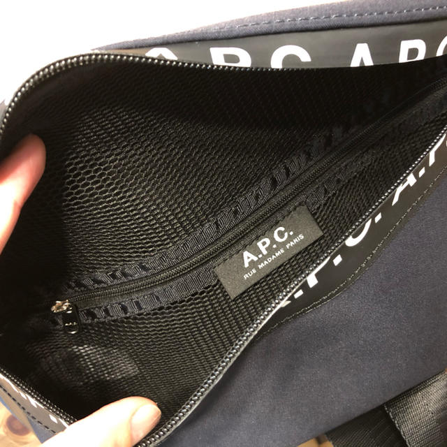 A.P.C(アーペーセー)の【新品】APC Savileウエストバック メンズのバッグ(ウエストポーチ)の商品写真