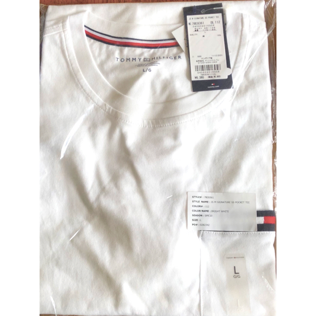 TOMMY HILFIGER(トミーヒルフィガー)の新品・未使用　TOMMY HILFIGER POCKET TEE メンズのトップス(Tシャツ/カットソー(半袖/袖なし))の商品写真