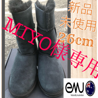 EMU - 新品未使用 EMU Australia Alba ムートンブーツ 26cmの通販 by ...