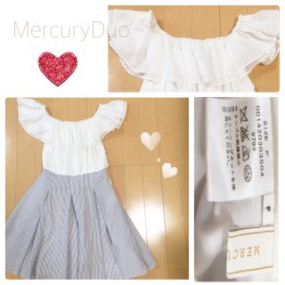 マーキュリーデュオ(MERCURYDUO)の♡マーキュリー ワンピ♡(ミニワンピース)