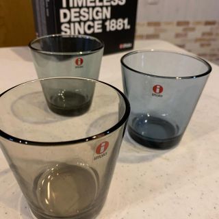 イッタラ(iittala)のイッタラ　カルティオ　３個セット(グラス/カップ)