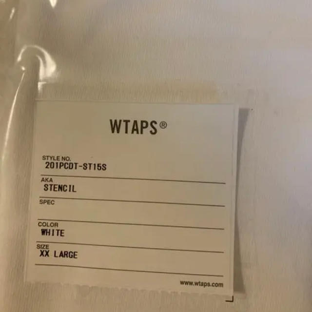 Tシャツ wtaps stencil 20ss 白 XXL ダブルタップス | www.innoveering.net