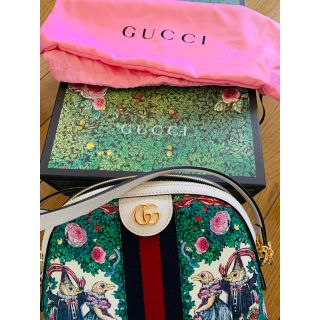 グッチ(Gucci)のGUCCI ヒグチユウコ　ショルダーバッグ(ショルダーバッグ)