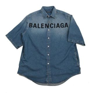 【超美品】BALENCIAGA 20aw デニムシャツ