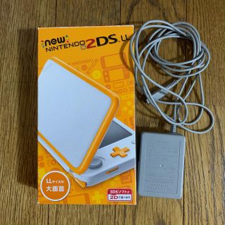 ニンテンドー2DS(ニンテンドー2DS)のNintendo ゲーム機本体 NEW ニンテンドー 2DS LL ホワイト/オ(携帯用ゲーム機本体)