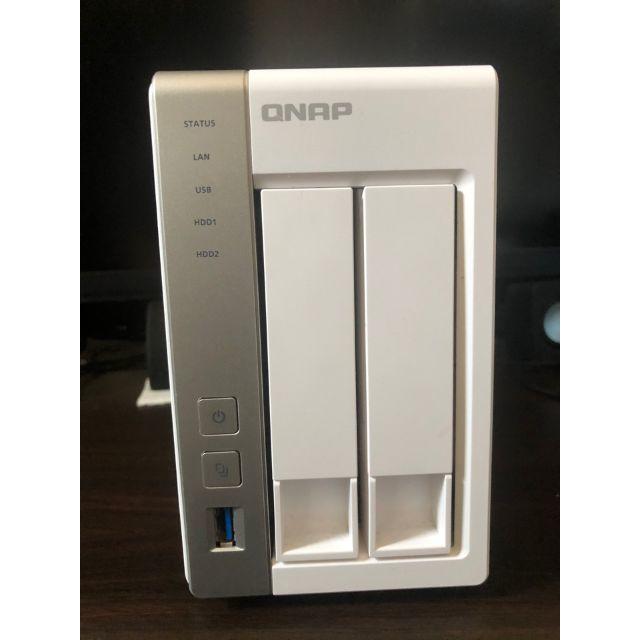 QNAP TS-231P 1TB×2 (NAS用HDD WD Red搭載)